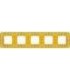 Рамка на 5 постов гор/верт FEDE EMPORIO, bright gold FD01375OB