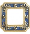 Рамка на 1 пост FEDE SMALTO ITALIANO SIENA, blue sapphire FD01351AZEN