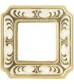 Рамка на 1 пост гор/верт FEDE SMALTO ITALIANO SIENA, pearl white FD01351OPEN