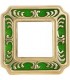 Рамка на 1 пост FEDE SMALTO ITALIANO SIENA, esmerald green FD01351VEEN