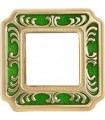 Рамка на 1 пост FEDE SMALTO ITALIANO SIENA, esmerald green FD01351VEEN