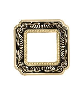 Рамка на 1 пост гор/верт FEDE SMALTO ITALIANO FIRENZE, jet black FD01361NEEN