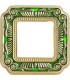 Рамка на 1 пост гор/верт FEDE SMALTO ITALIANO FIRENZE, esmerald green FD01361VEEN
