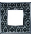 Рамка на 1 пост FEDE VINTAGE TAPESTRY, decornoir - bright chrome FD01321DNCB