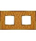 Рамка на 2 поста гор/верт FEDE VINTAGE TAPESTRY, alienagold - bright gold FD01322GOB