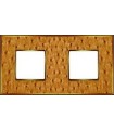 Рамка на 2 поста гор/верт FEDE VINTAGE TAPESTRY, alienagold - bright gold FD01322GOB