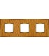 Рамка на 3 поста гор/верт FEDE VINTAGE TAPESTRY, alienagold - bright gold FD01323GOB