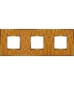 Рамка на 3 поста гор/верт FEDE VINTAGE TAPESTRY, alienagold - bright gold FD01323GOB