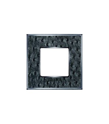 Рамка на 1 пост гор/верт FEDE VINTAGE TAPESTRY, alienasilver - bright chrome FD01321SCB