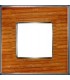 Рамка на 1 пост гор/верт FEDE VINTAGE WOOD, cherry-bright chrome FD01311CCB