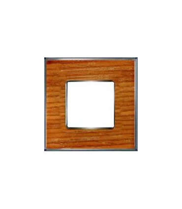 Рамка на 1 пост гор/верт FEDE VINTAGE WOOD, cherry-bright chrome FD01311CCB