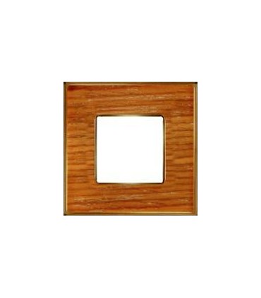 Рамка на 1 пост гор/верт FEDE VINTAGE WOOD, cherry-bright gold FD01311COB