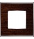 Рамка на 1 пост гор/верт FEDE VINTAGE WOOD, wenge-bright chrome FD01311WCB