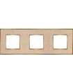 Рамка на 3 поста гор/верт FEDE VINTAGE CORINTO, auroramarble-bright gold FD01333AMOB