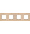 Рамка на 4 поста гор/верт FEDE VINTAGE CORINTO, auroramarble-bright gold FD01334AMOB