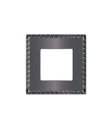 Рамка на 1 пост гор/верт FEDE TOLEDO, graphite FD01211GR