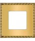 Рамка на 1 пост гор/верт FEDE TOLEDO, real gold FD01211OR