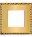 Рамка на 1 пост гор/верт FEDE TOLEDO, real gold FD01211OR