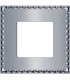 Рамка на 1 пост FEDE TOLEDO, bright chrome FD01211CB