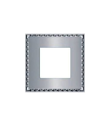 Рамка на 1 пост FEDE TOLEDO, bright chrome FD01211CB
