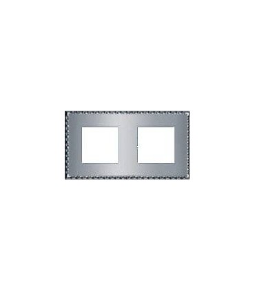 Рамка на 2 поста гор/верт FEDE TOLEDO, bright chrome FD01212CB