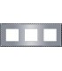 Рамка на 3 поста гор/верт FEDE TOLEDO, bright chrome FD01213CB