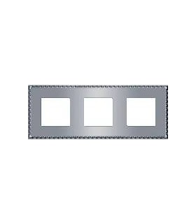 Рамка на 3 поста гор/верт FEDE TOLEDO, bright chrome FD01213CB