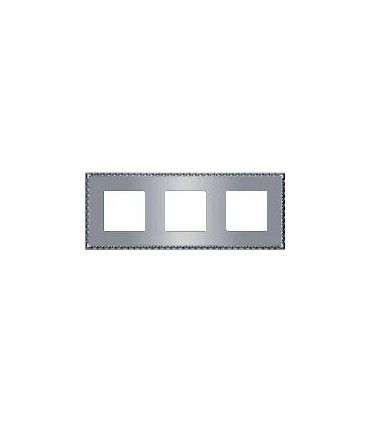 Рамка на 3 поста гор/верт FEDE TOLEDO, bright chrome FD01213CB