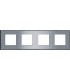 Рамка на 4 поста гор/верт FEDE TOLEDO, bright chrome FD01214CB