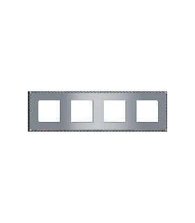 Рамка на 4 поста гор/верт FEDE TOLEDO, bright chrome FD01214CB