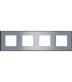Рамка на 4 поста гор/верт FEDE TOLEDO, bright chrome FD01214CB
