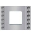 Рамка на 1 пост гор/верт FEDE Crystal De Luxe Velvet, с кристаллами, bright chrome FD01271CB