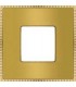 Рамка на 1 пост FEDE BELLE EPOQUE METAL GOLD, bright gold + bright gold FD01431OBOB