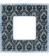 Рамка на 1 пост гор/верт FEDE BELLE EPOQUE TAPESTRY, decornoir - bright chrome FD01441DNCB