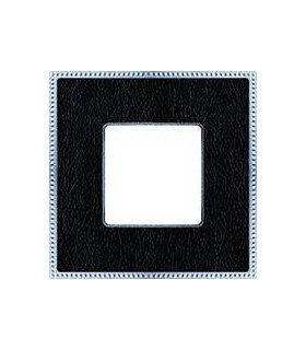 Рамка на 1 пост гор/верт FEDE BELLE EPOQUE TAPESTRY, monalisa - bright chrome FD01441MCB