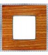 Рамка на 1 пост гор/верт FEDE BELLE EPOQUE WOOD, cherry-bright chrome FD01451CCB