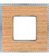 Рамка на 1 пост гор/верт FEDE BELLE EPOQUE WOOD, oak-bright chrome FD01451OCB