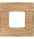 Рамка на 1 пост гор/верт FEDE BELLE EPOQUE WOOD, oak-bright gold FD01451OOB