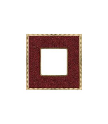 Рамка на 1 пост FEDE BELLE EPOQUE CORINTO, pompeired-bright gold FD01461PROB