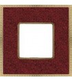 Рамка на 1 пост FEDE BELLE EPOQUE CORINTO, pompeired-bright gold FD01461PROB