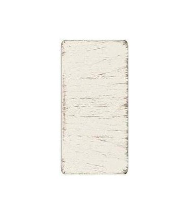 Клавиша узкая FEDE без подсветки, white decape FD04311BD