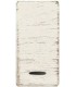 Клавиша узкая FEDE с подсветкой, white decape FD04313BD