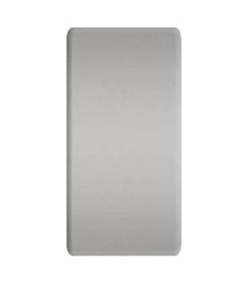 Клавиша узкая FEDE без подсветки, bright chrome FD04311CB