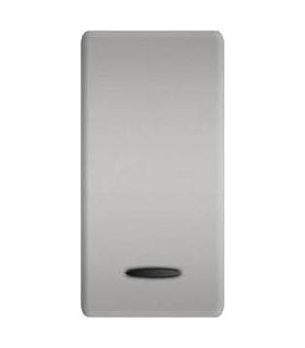 Клавиша узкая FEDE с подсветкой, bright chrome FD04313CB