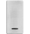 Клавиша узкая FEDE с подсветкой, nickel satin FD04313NS