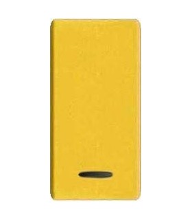 Клавиша узкая FEDE с подсветкой, bright gold FD04313OB