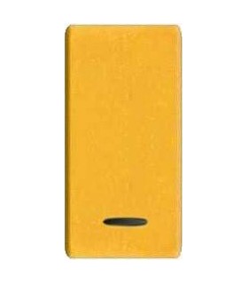 Клавиша узкая FEDE с подсветкой, real gold FD04313OR