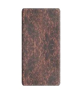 Клавиша узкая FEDE без подсветки, rustic cooper FD04311RU