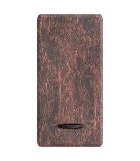 Клавиша узкая FEDE с подсветкой, rustic cooper FD04313RU