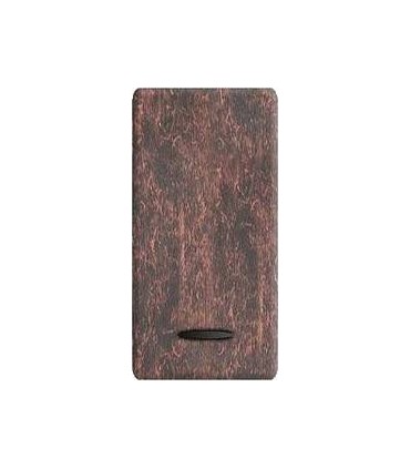 Клавиша узкая FEDE с подсветкой, rustic cooper FD04313RU